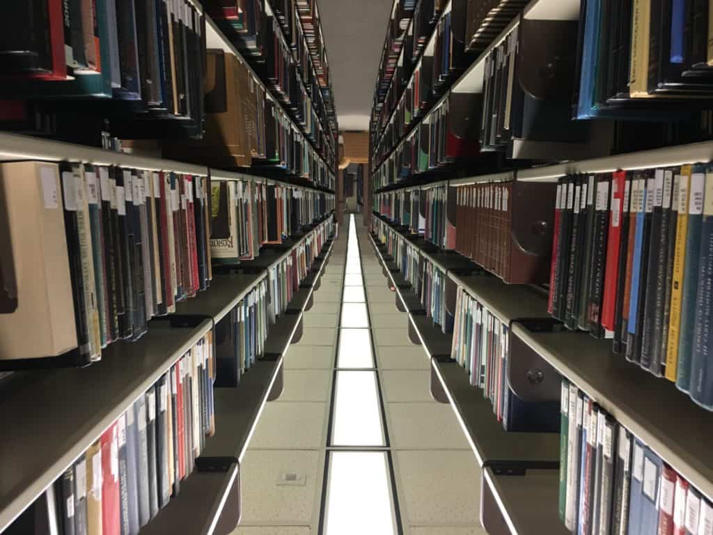 evans-library-shelves