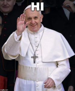 Pope Francis hi