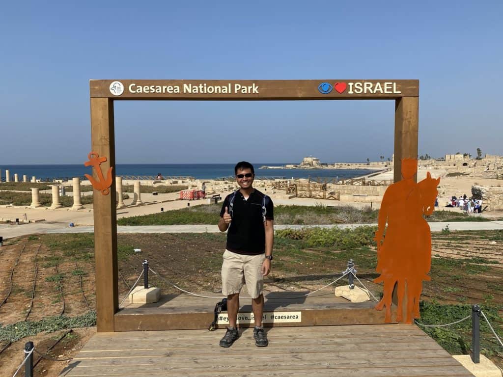 Me in Caesarea